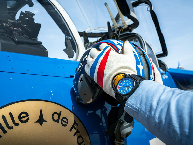 إصدار مميّز من BELL&ROSS  احتفالاً بالذكرى السبعين لتأسيس PATROUILLE DE FRANCE